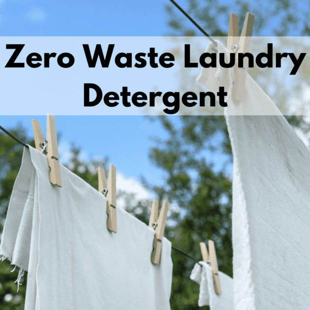 zero waste laundry detergent sheets