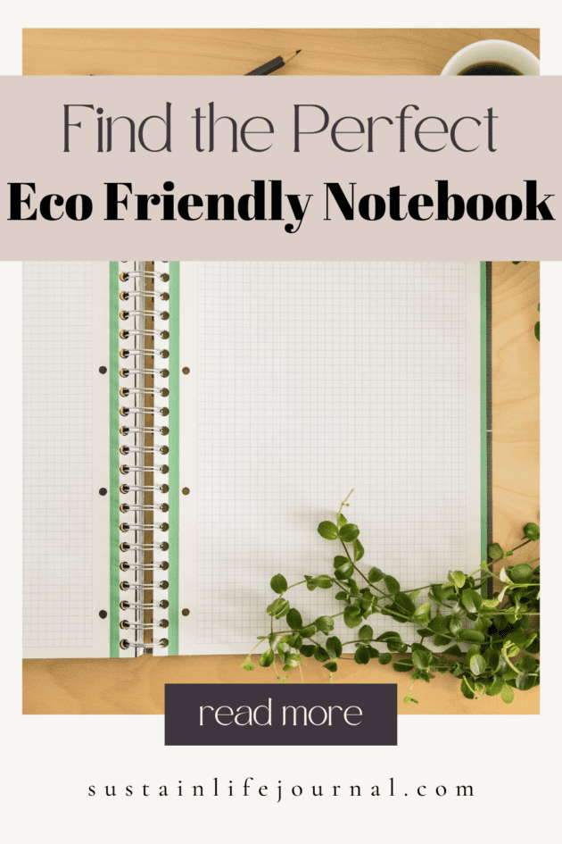 sustainable notebook brands