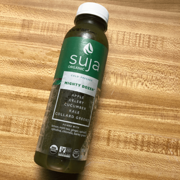 a green juice which can be an alternative to soda