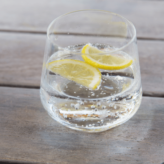 lemon seltzer water that is store bought