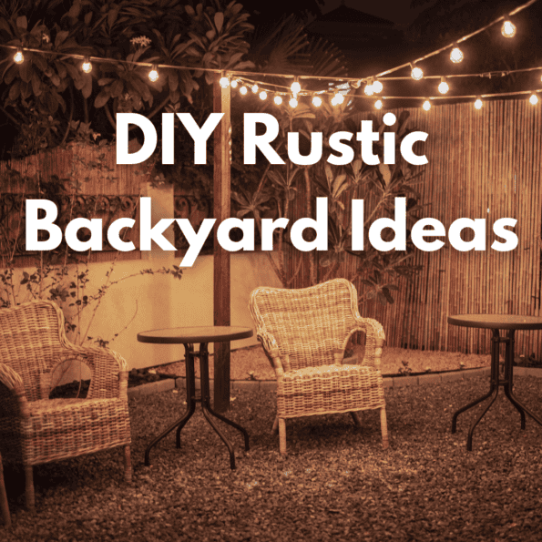 7 Charming DIY Rustic Backyard Ideas For a Relaxing Space - Sustain ...