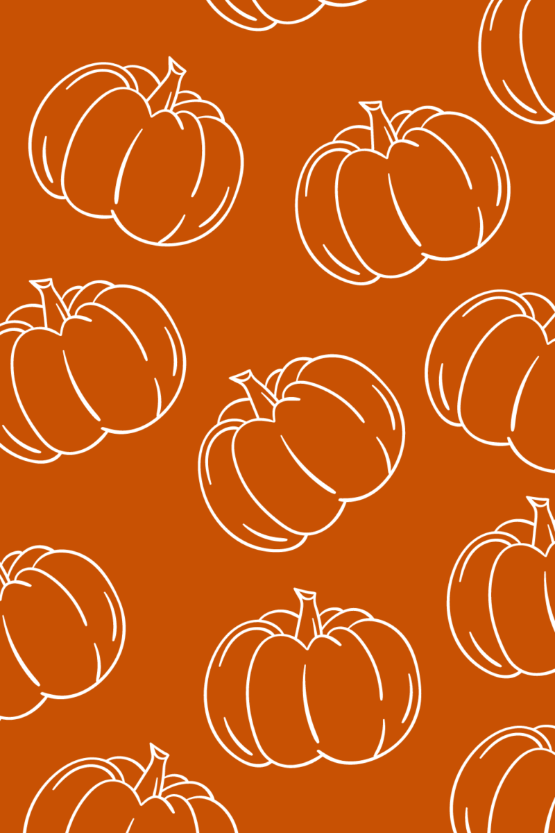 fall pumpkin pattern coloring page