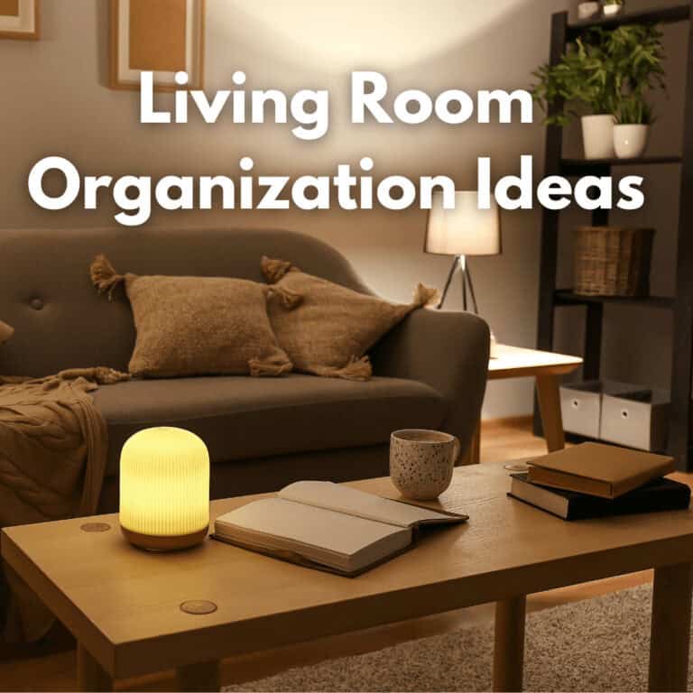 Image showcasing 11 Clever Living Room Organization Ideas For a Simplified Space ...