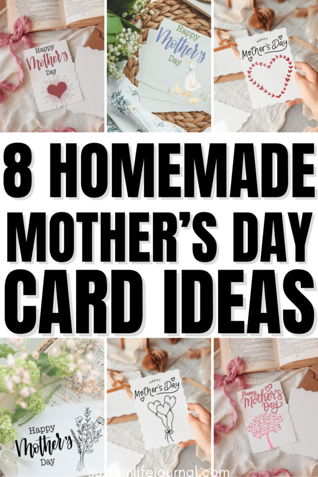 homemade mothers day card ideas